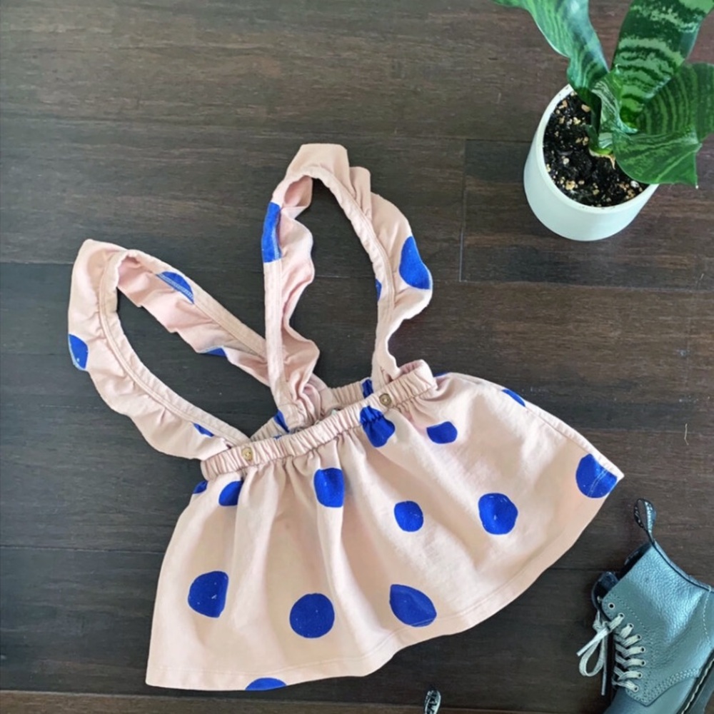 Zara Polka Dot Suspender Dress